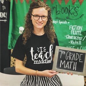 I Teach Middles Teacher shirt